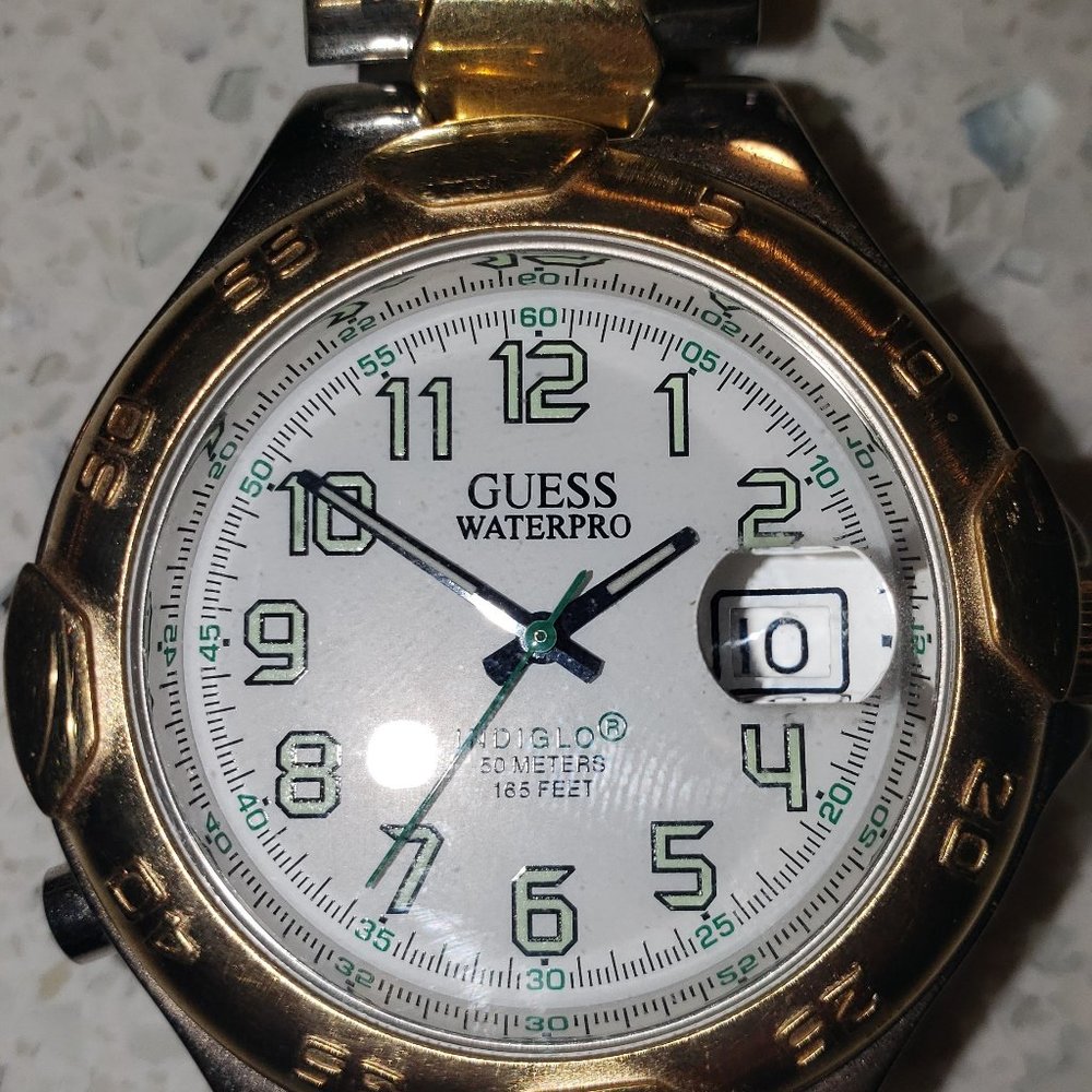 Guess Waterpro Indiglo Watch